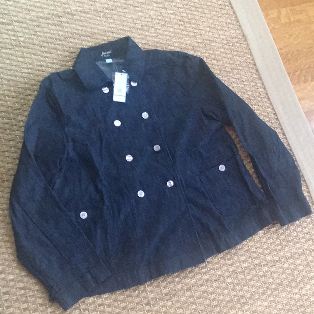 Jacadi Denim Jacket Girls size 12 with tags